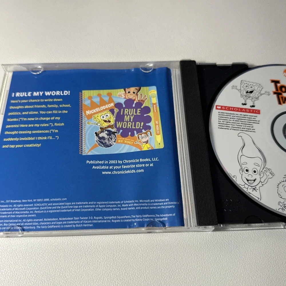 Nickelodeon game disc